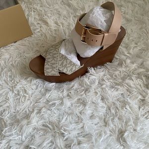 Michael Kors wedge sandals